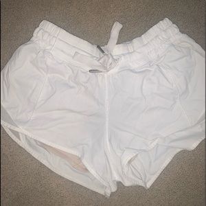 White hotty hot shorts